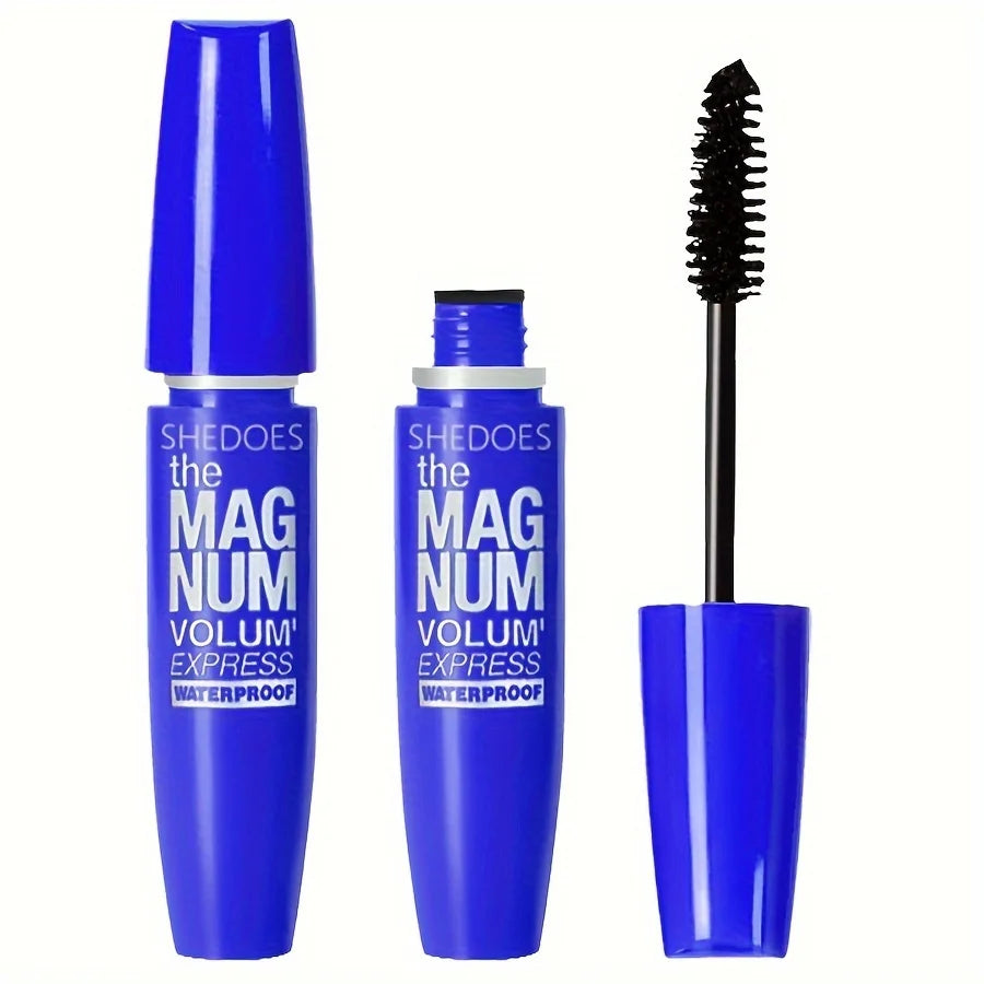 Máscara de pestañas líquida Luxury Glow 4D Black: fórmula que espesa, alarga y riza las pestañas.
