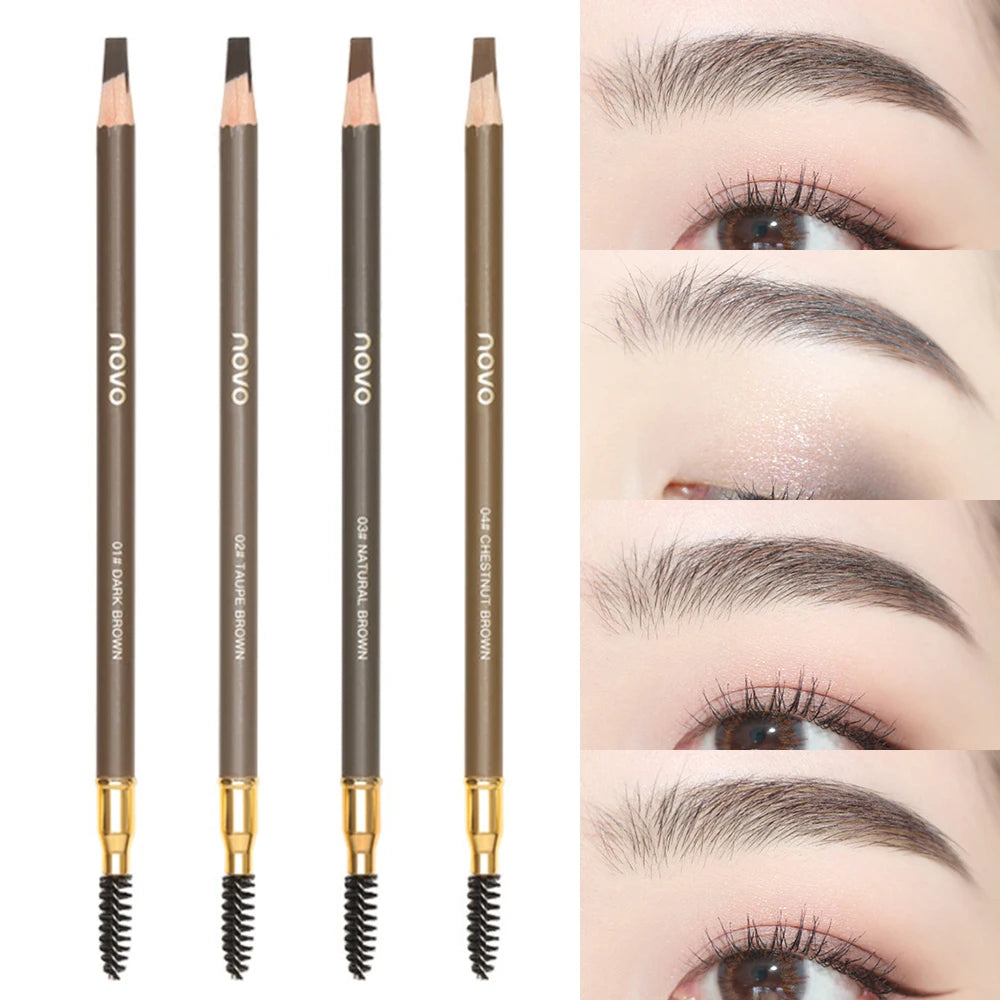 LuxuryGlow Waterproof Eyebrow Pencil | Long-Lasting Microblading Effect for Defined Brows