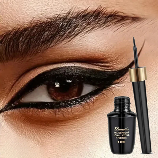 LuxuryGlow Waterproof Black Gel Eyeliner Pen – Ultra-Fine, Long-Lasting, Quick Dry