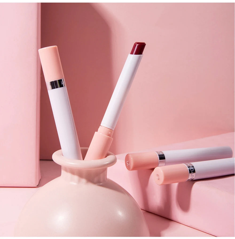 Set de labiales mate Handaiyan | 4 mini labiales de terciopelo que no se decoloran