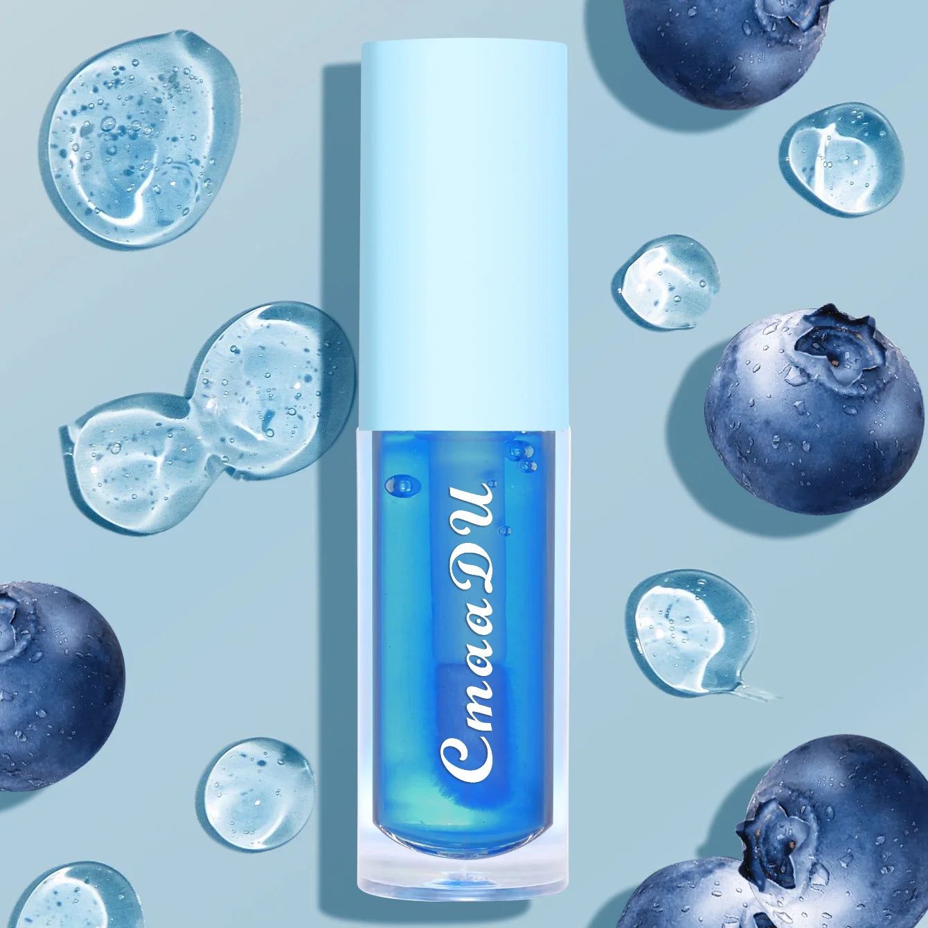 CMAADU 6-in-1 Color-Changing Lip Gloss Set – Fruity, Long-Lasting & Hydrating