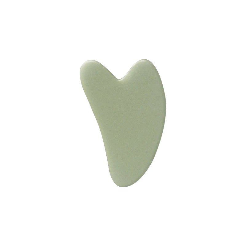 Rodillo masajeador facial de resina 3 en 1 LuxuryGlow: para rostro, cuello y ojos