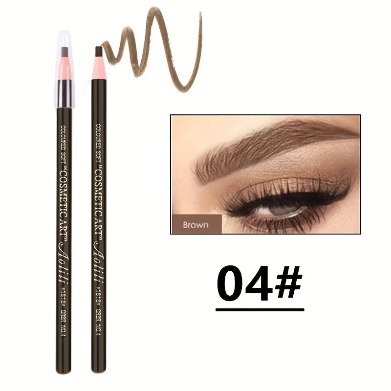 LuxuryGlow Tear-Off Pull Line Eyebrow Pencil – Smudge-Proof, No Sharpening Needed