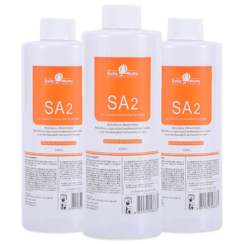Hydra Facial Solution Kit (1200ml) – AS1+SA2+AO3 for Salon Results at Home - LUXURY GLOW