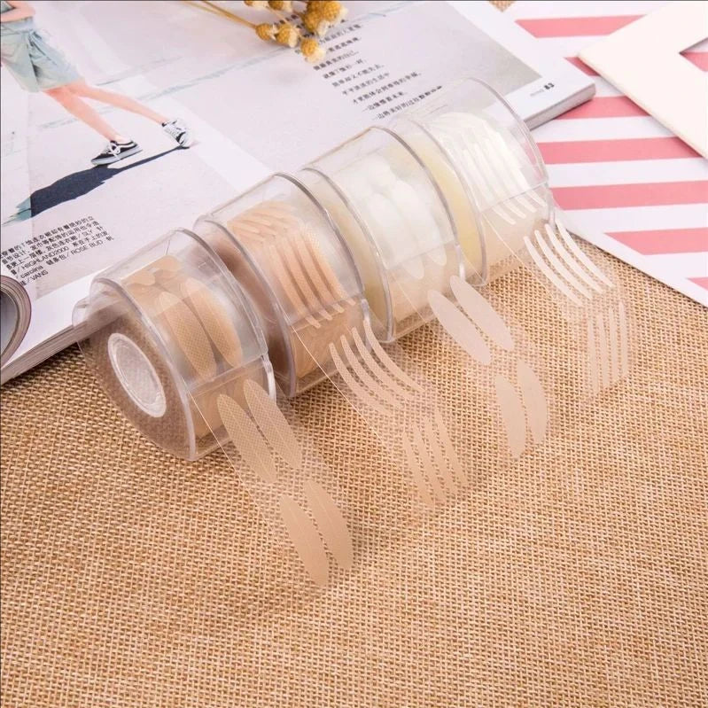 JPNPL MJ 600 piezas de cinta para párpados dobles: pegatinas invisibles autoadhesivas para levantamiento de párpados
