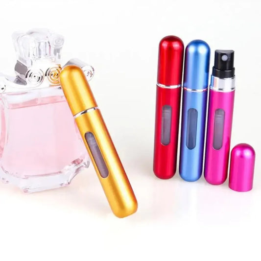 LuxuryGlow 5ml Refillable Perfume Spray Bottle – Bottom Fill & Travel-Friendly