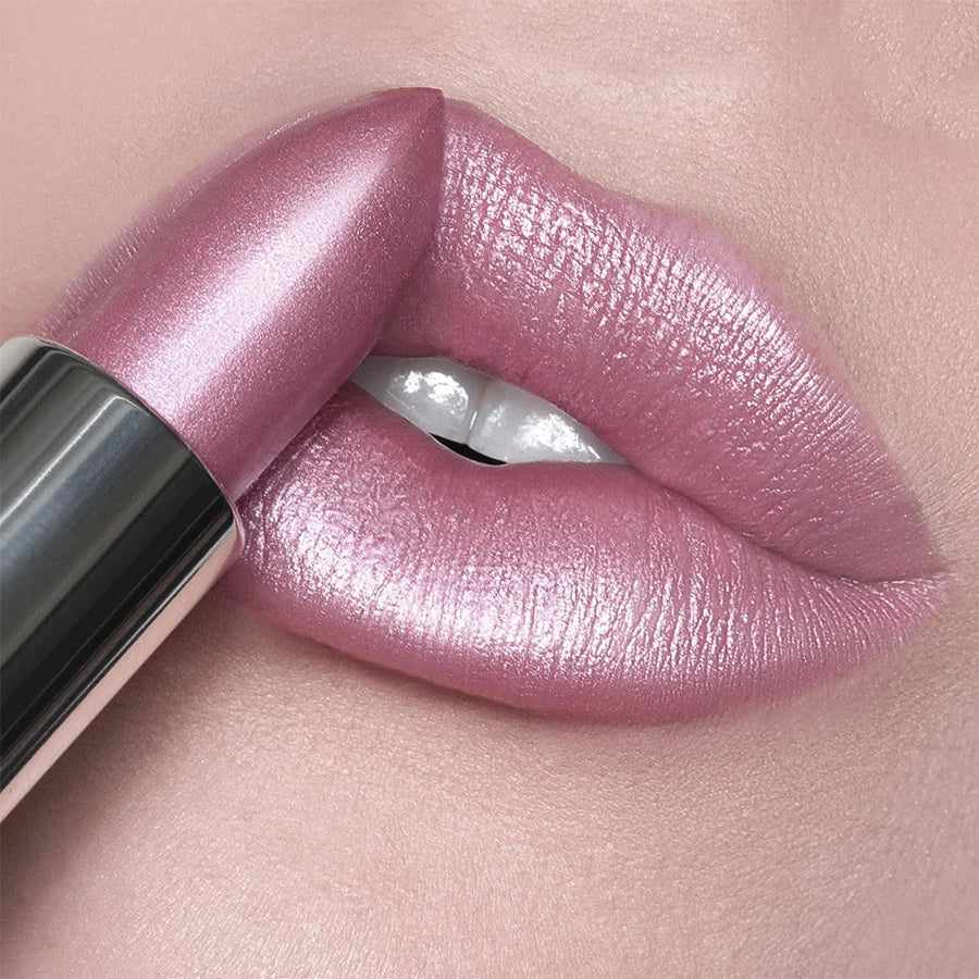 Labial metálico KAFURUX: 21 tonos brillantes y brillo duradero