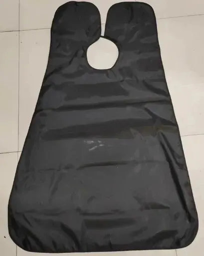 LuxuryGlow  No-Mess Shaving Bib for Men – Beard Trimming Apron with Suction Cups