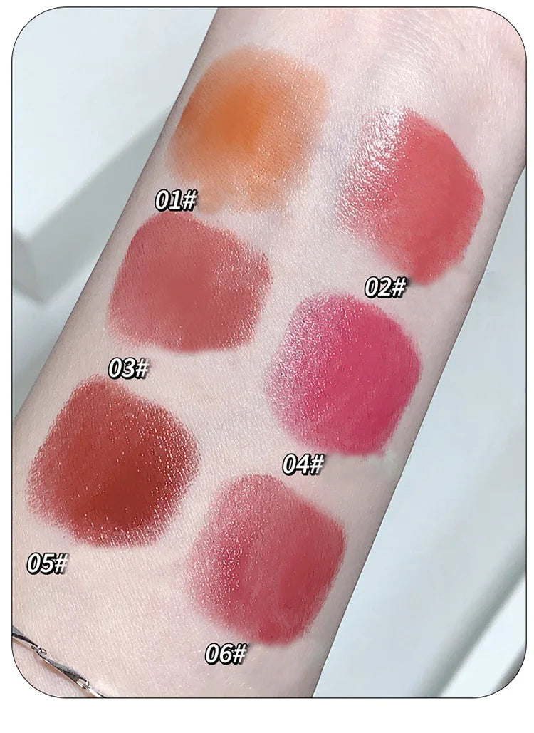 Gege Bear Silky Glossy Lipstick – Ultra Moisturizing, Non-Stick, Water Bomb Finish