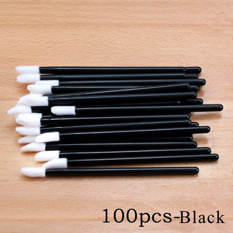 Pinceles desechables para rímel y labios HMQ Beauty (100/50 unidades) – Aplicadores de maquillaje higiénicos