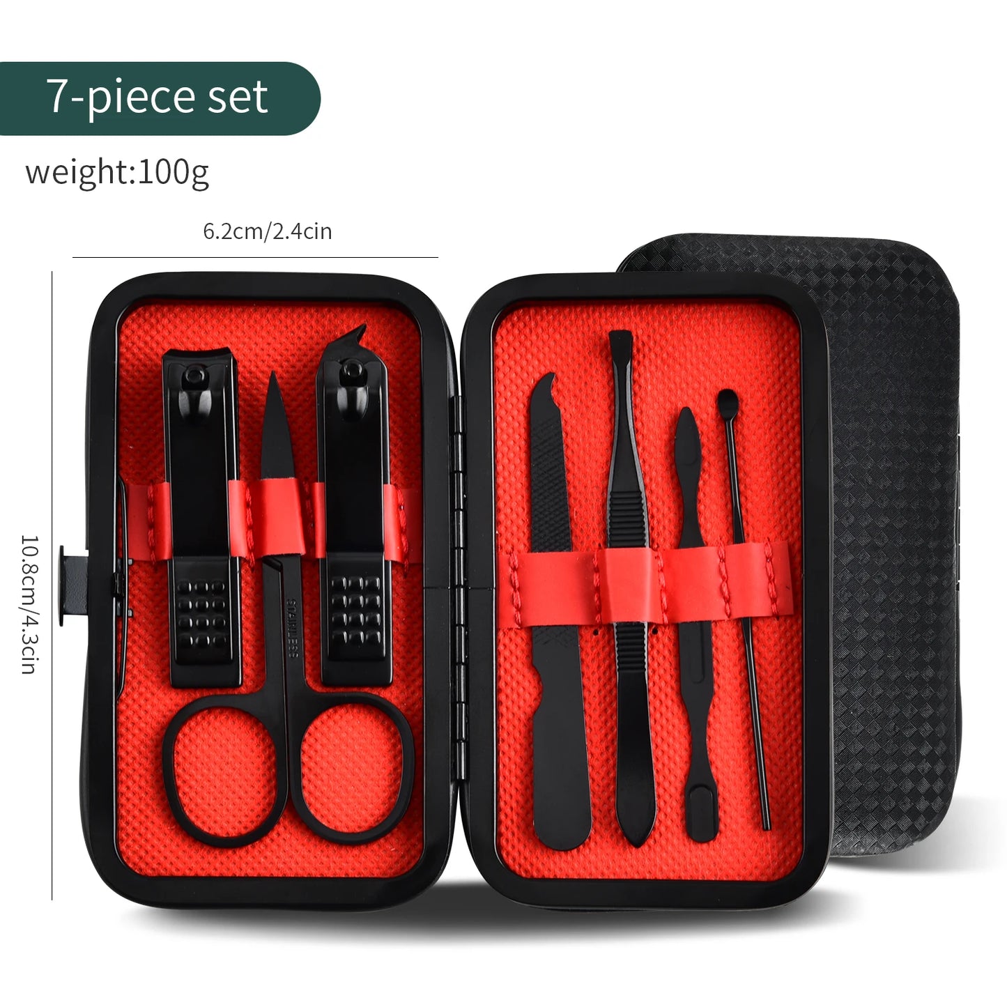 ouriner 7–24pcs Professional Nail Clippers Kit – Precision Grooming for Men & Women