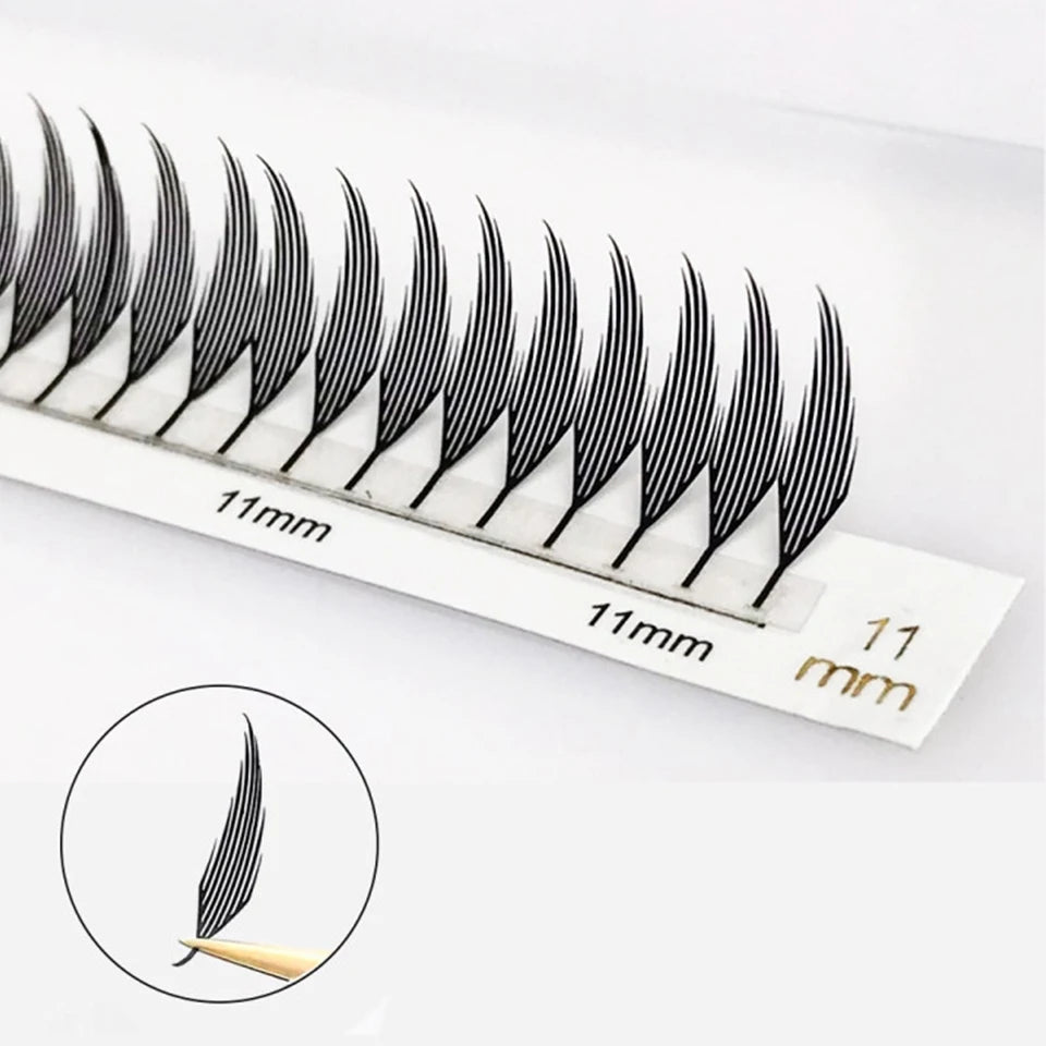 lashrujade Premade Volume Fan Lashes – Soft Faux Mink, Natural Look for Salon & DIY Use