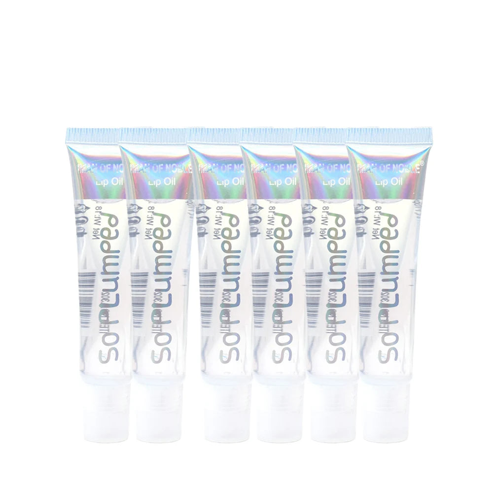 Glory Carrot 6-Piece Fruity Lip Gloss Set – Hydrating & Glossy Lip Gel for Moisturized, Shiny Lips