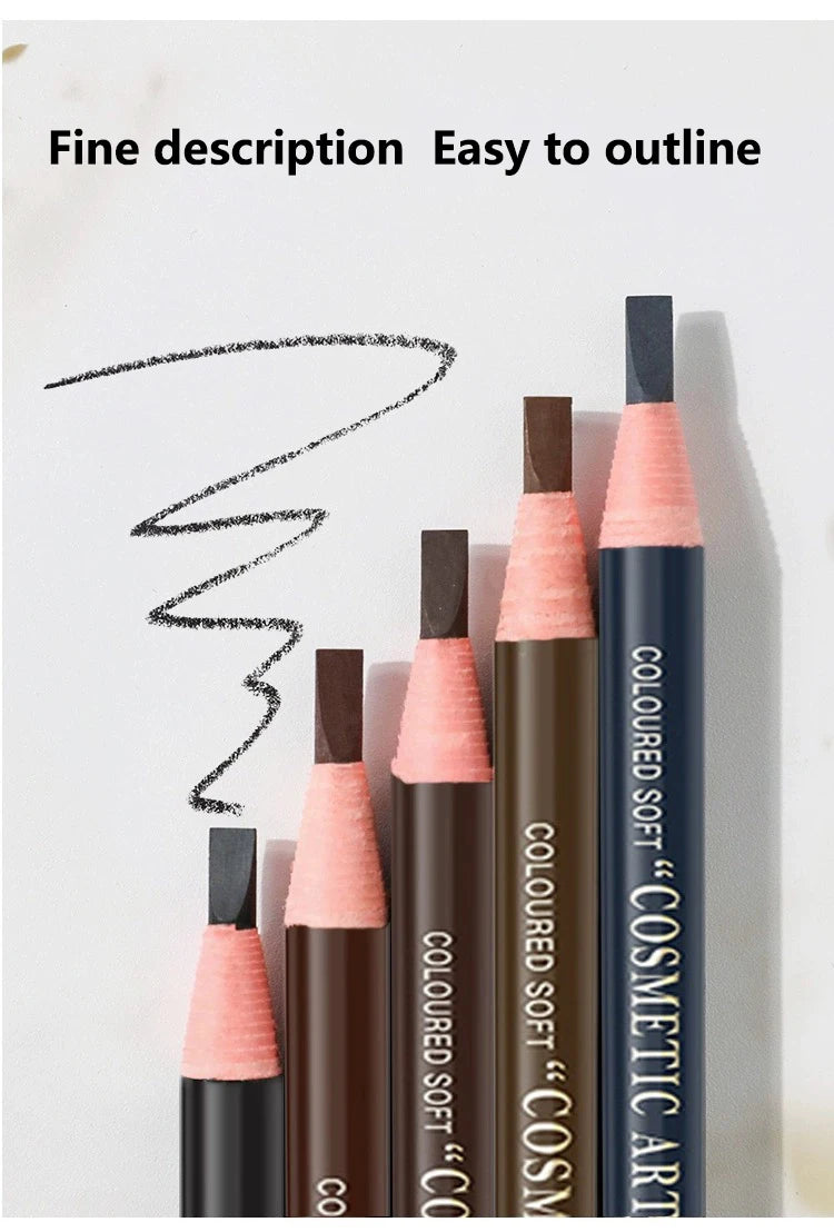 Lápiz de cejas LuxuryGlow Tear-Off Pull Line: no necesita afilarse, resistente al agua y a las manchas para unas cejas naturales y duraderas.