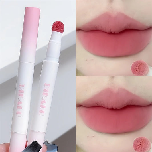 DIKALU Matte Air Cushion Lip Cream | Non-Stick, Long-Lasting Lip Mud