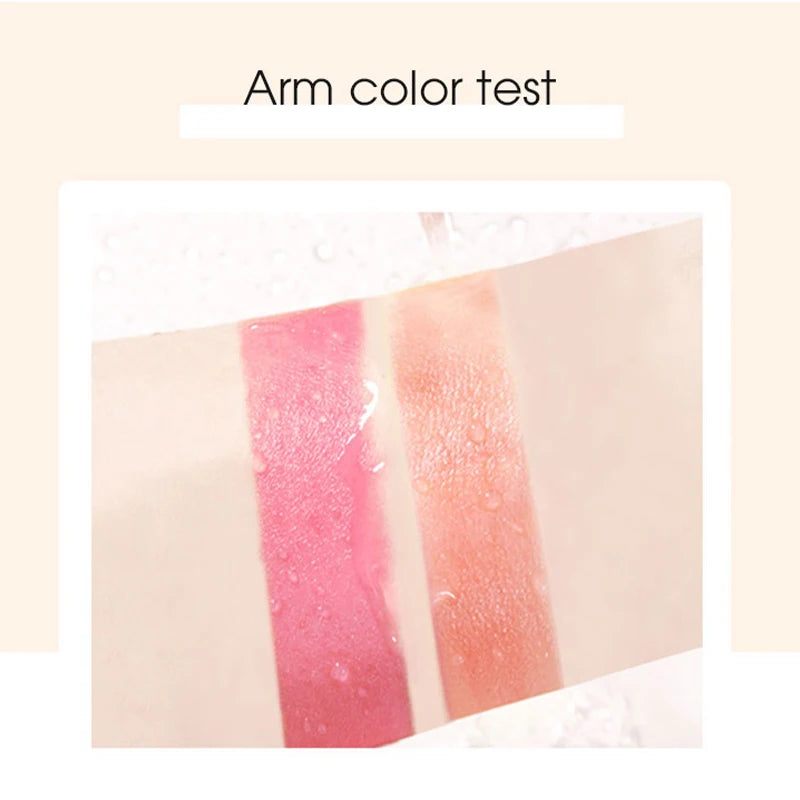 Lápiz labial en gel LuxuryGlow que cambia de color: duradero, hidratante y sensible a la temperatura.