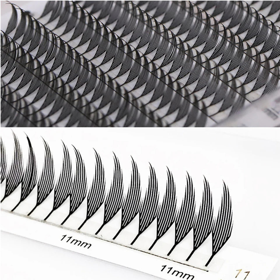 lashrujade Premade Volume Fan Lashes – Soft Faux Mink, Natural Look for Salon & DIY Use