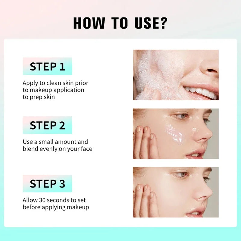 efero 24ml Hydrating Makeup Base Primer Gel – Smooth, Long-Lasting, Dewy Finish for Dry Skin