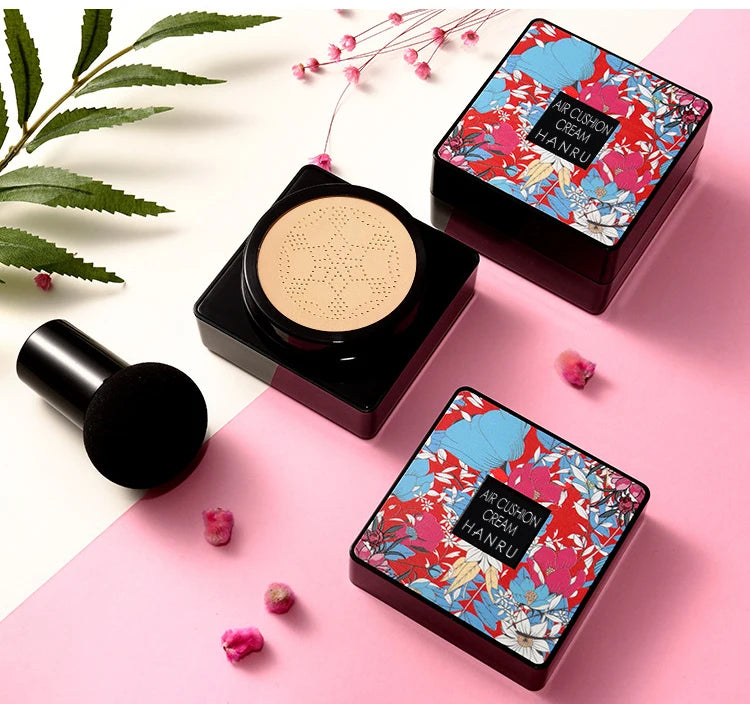 LuxuryGlow Mushroom Air Cushion BB Cream – Moisturizing, Concealing & Long-Lasting