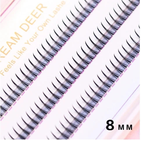 JPNPL  MIAOJIE DIY False Eyelashes — Natural Fairy Cluster Lashes 8-12mm Mix