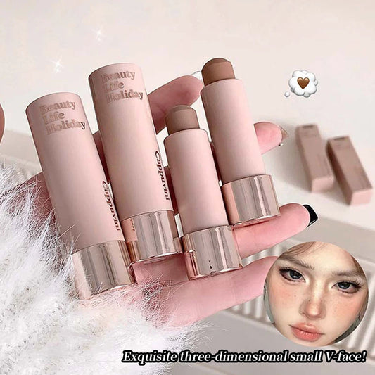 Cappuvini 3D Contour Stick – Natural Matte Cream for Face & Nose Sculpting