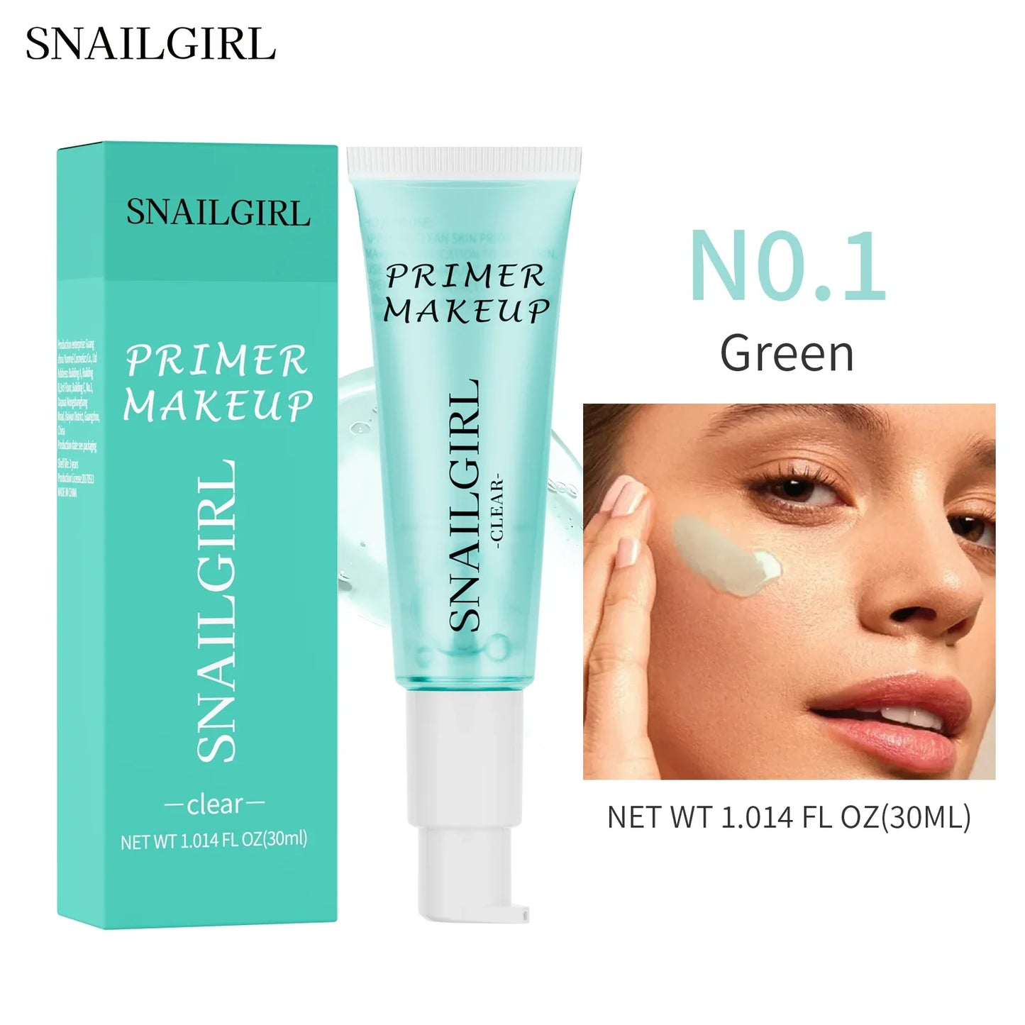 Prebase hidratante facial LUXURYTO Power Grip de 24 ml: minimiza los poros, suaviza y es una base de maquillaje de larga duración.