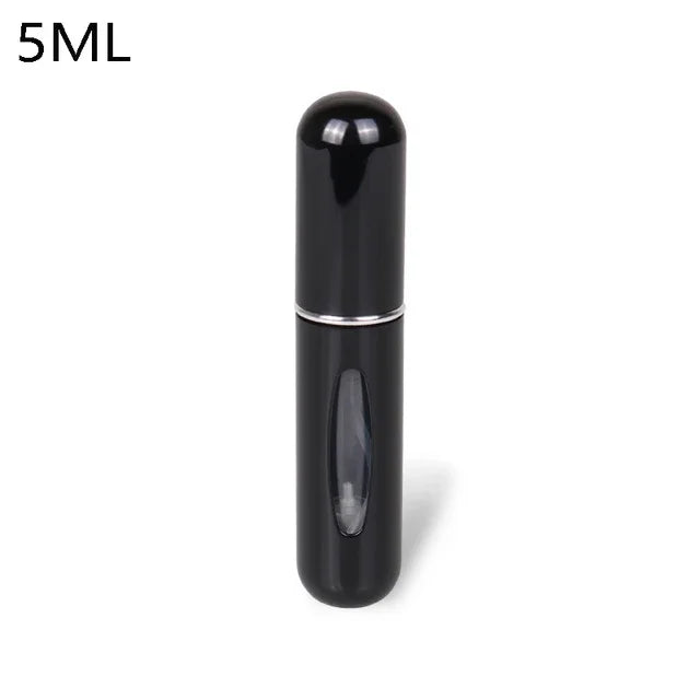 LuxuryGlow 5ml Refillable Perfume Spray Bottle | Portable Mini Atomizer for Travel