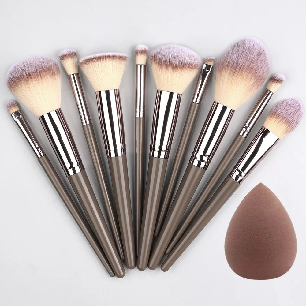 ZSRUNHUI 1–20 Pcs Professional Makeup Brush Set – Soft, Precise & Multi-Use