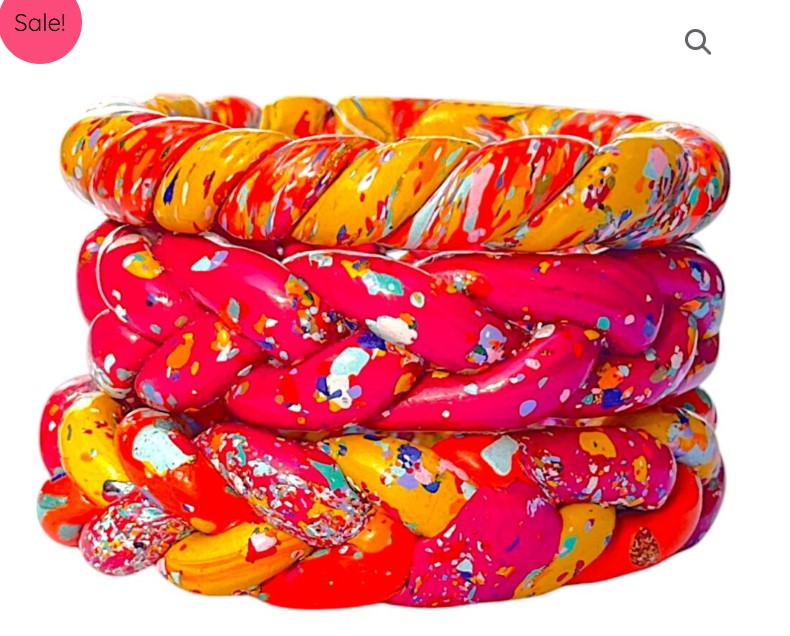 LuxuryGlowLac Bangles  Rang Mahal Handmade Lac Bangles – 3-Design Royal Multicolor Set |