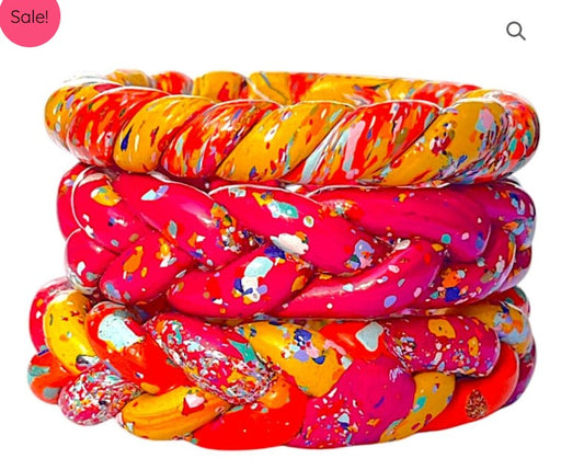 LuxuryGlowLac Bangles  Rang Mahal Handmade Lac Bangles – 3-Design Royal Multicolor Set |