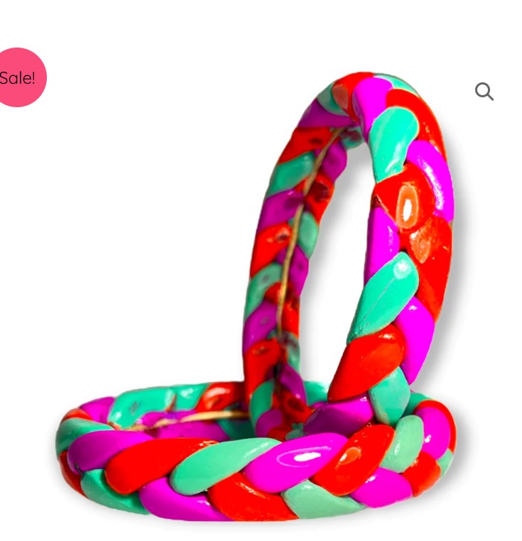 LuxuryGlow Lac Bangles Ponytail Style Kada – Handmade Jaipur Lac Jewelry |