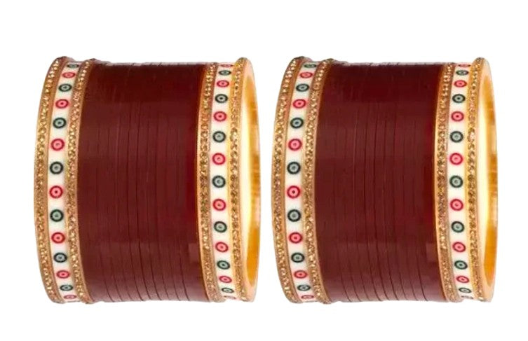 LuxuryGlow Wedding Bangles Radiant 36-Piece Indian Wedding Bangles Set – Traditional Bridal Jewelry by
