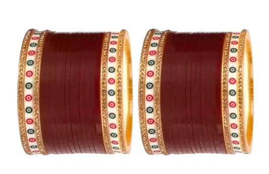 LuxuryGlow Wedding Bangles Radiant 36-Piece Indian Wedding Bangles Set – Traditional Bridal Jewelry by