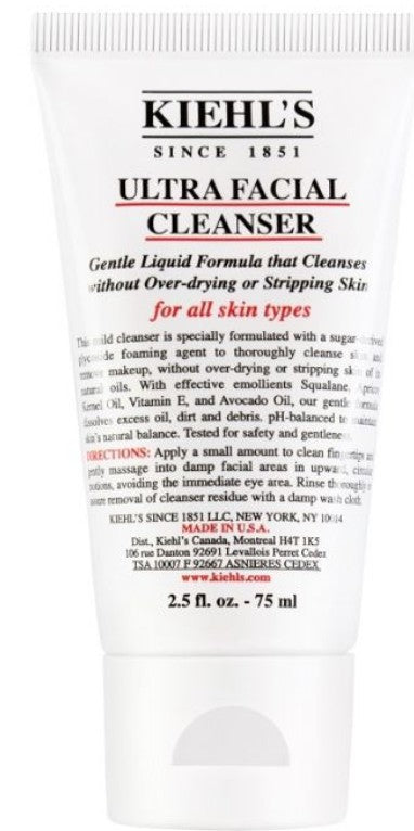 Ultra Facial Cleanser – Gentle pH-Balanced Foaming Face Wash with Squalane & Vitamin E for All Skin Types