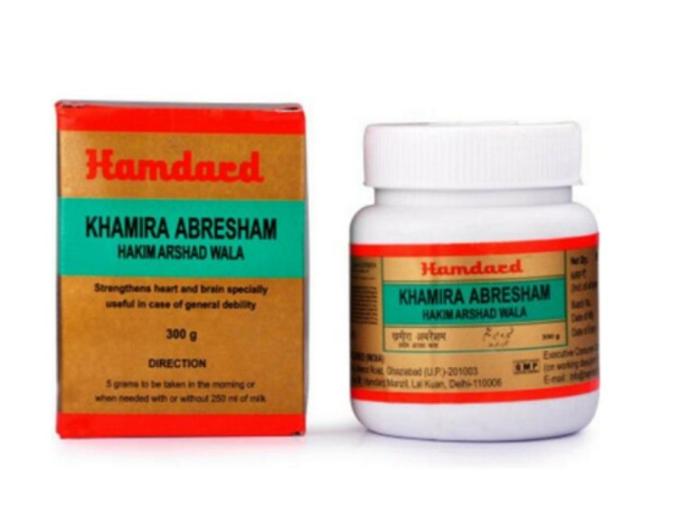 Hamdard Khamira Abresham Hakim Arshad Wala (300g) – Unani Heart & Vitality Tonic