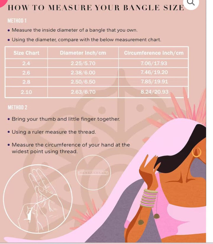 LuxuryGlow Lac Bangles Multicolor Wave Handmade Gold Brass Metal Lac Bangles | LuxuryGlow