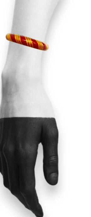 LuxuryGlow Lac Bangles Handmade Multicolor  Combo – Leheriya Design |