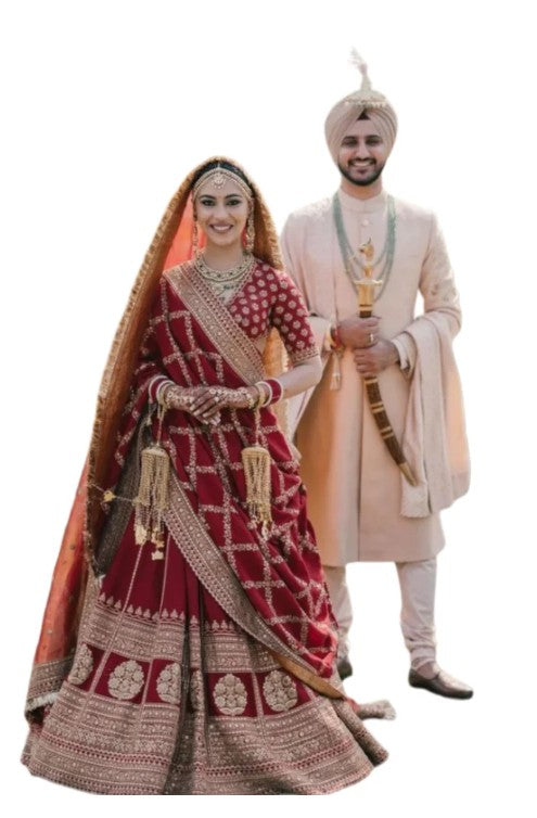 LuxuryGlow Wedding Bangles  Red Wedding Choora by  – Traditional Bridal Bangles Set for Indian Weddings