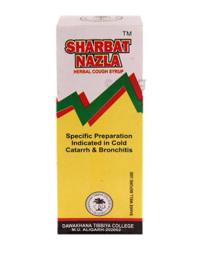 Sharbat Nazla Syrup 380ml (Pack of 2) | Cough & Cold Relief