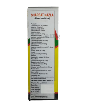 Sharbat Nazla Syrup 380ml (Pack of 2) | Cough & Cold Relief