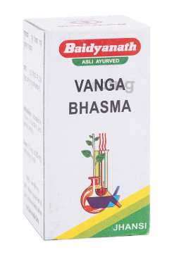 Baidyanath Jhansi Vanga Bhasma – 10g | Ayurvedic Remedy for Vitality & Wellness | Pack of 1