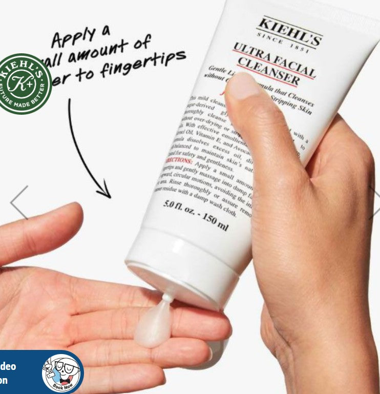 Ultra Facial Cleanser – Gentle pH-Balanced Foaming Face Wash with Squalane & Vitamin E for All Skin Types