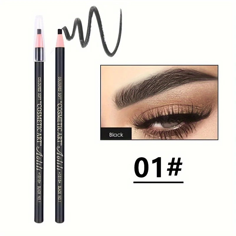 LuxuryGlow Tear-Off Pull Line Eyebrow Pencil – Smudge-Proof, No Sharpening Needed