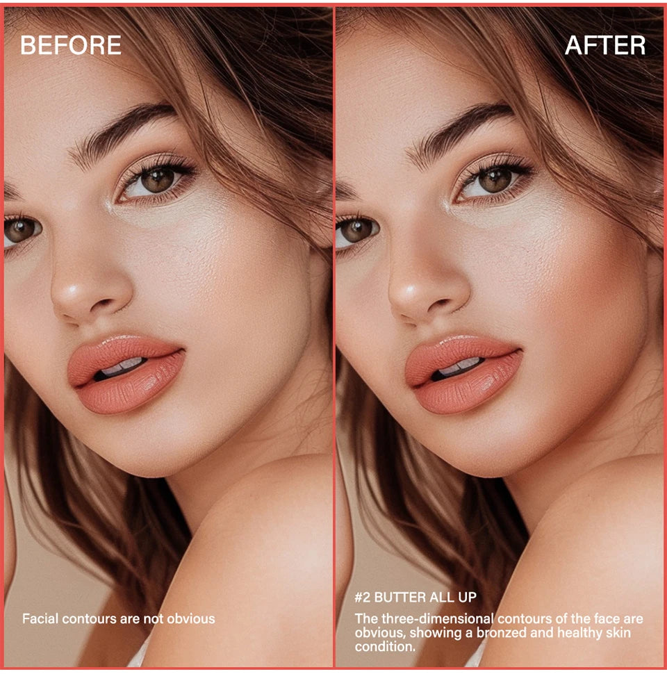 Bronceador Lakerain Butter: rubor nude sedoso y resistente al agua