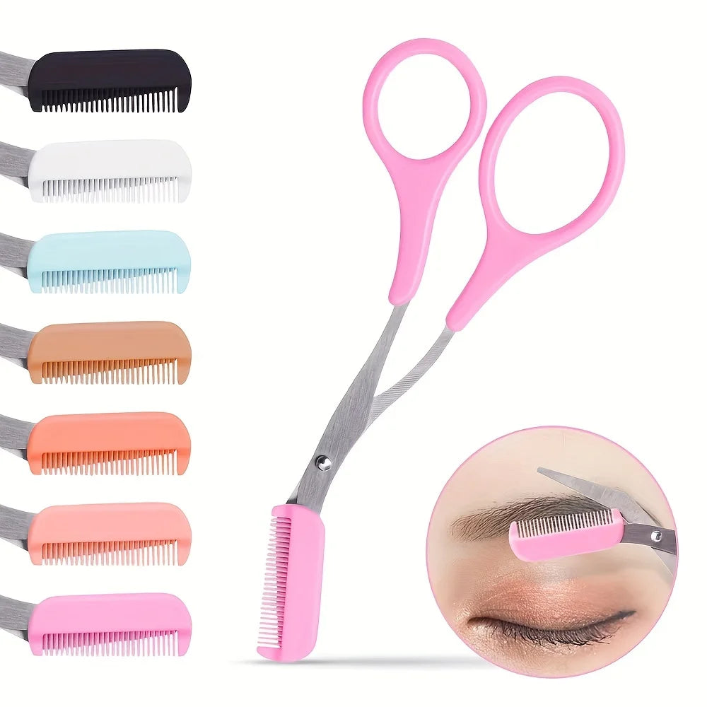 WRDEW Precision Stainless Steel Eyebrow Trimmer – Multifunction Hair Shaper