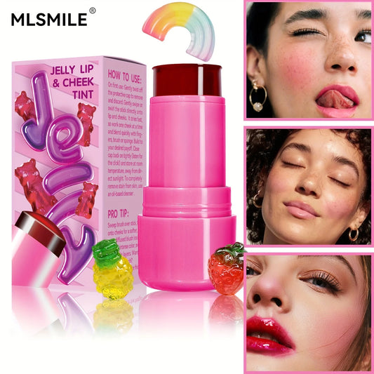 MLSMILE Jelly Blush & Lip Tint Stick — Lightweight, Long-Lasting, Natural Glow