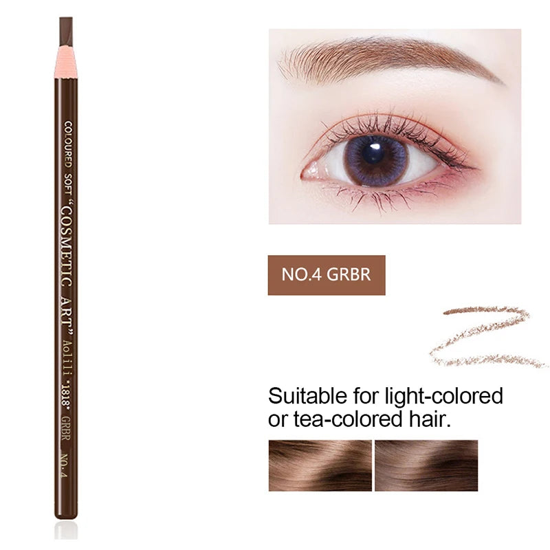 Lápiz de cejas LuxuryGlow Tear-Off Pull Line: no necesita afilarse, resistente al agua y a las manchas para unas cejas naturales y duraderas.