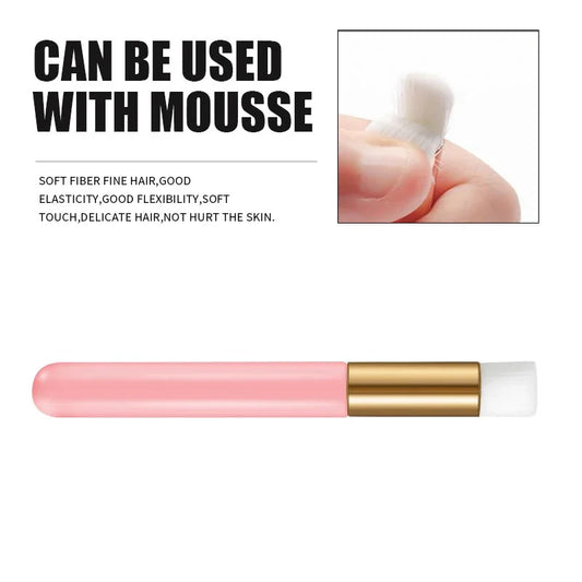 CNKESS 50PCS Limpiador Suave de Espuma para Pestañas – Mousse de Limpieza Profunda para Extensiones de Pestañas