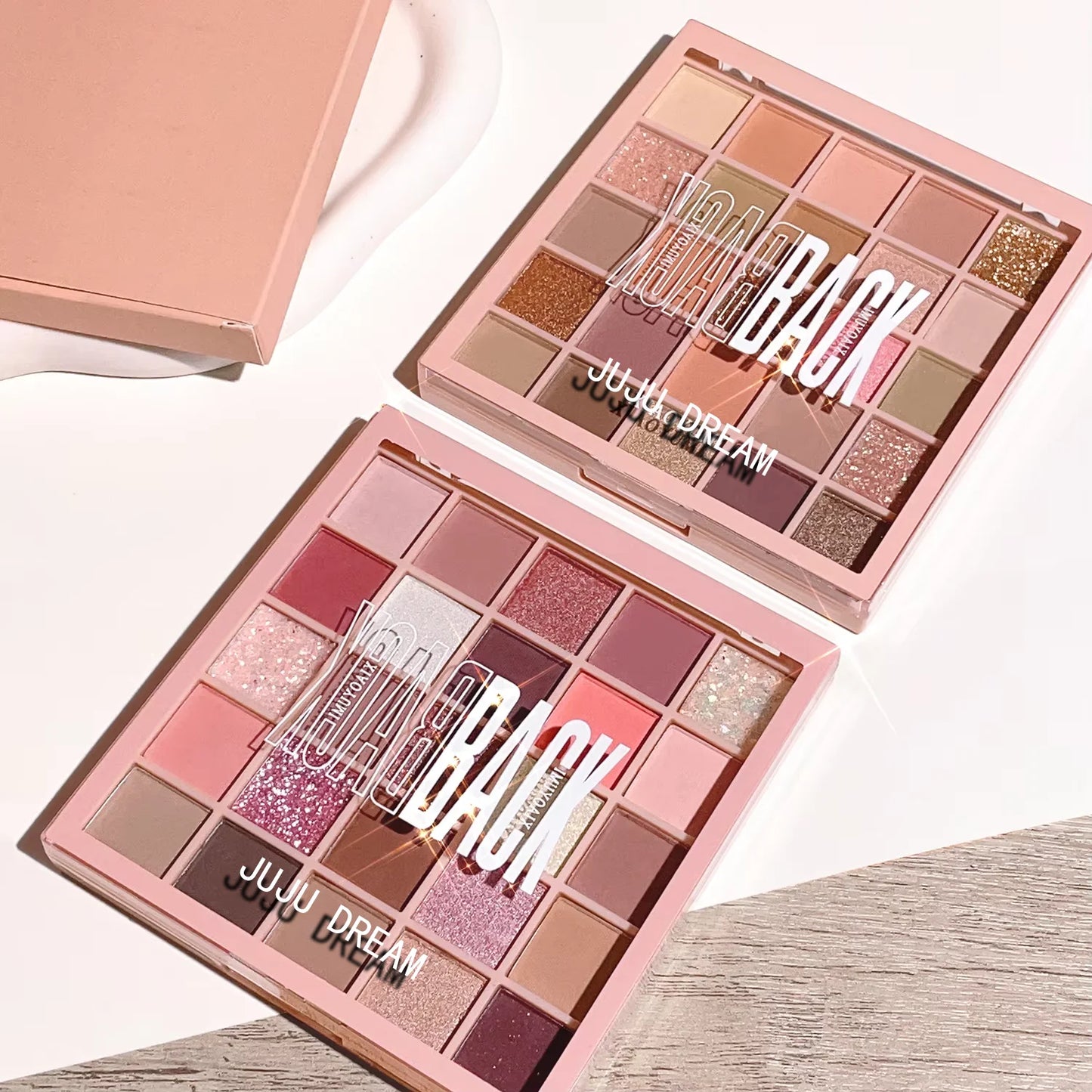 لوحة ظلال العيون جوجو دريم، ٢٥ لونًا | ألوان مطفية، لامعة، وبراقة