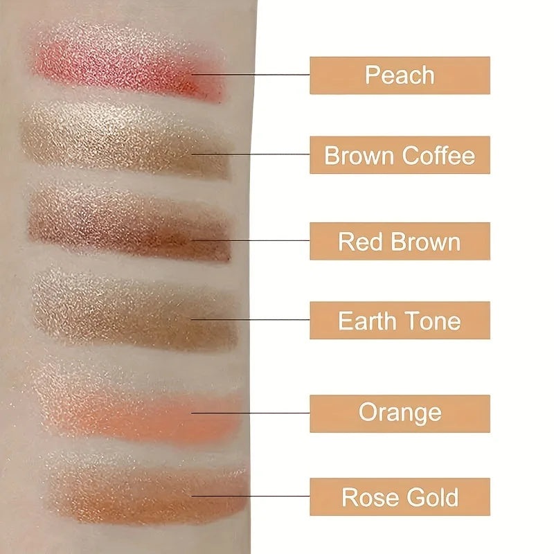 Sombra de ojos en barra LuxuryGlow Two-Tone Gradient: look 3D natural, sin manchas